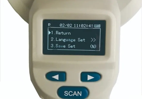 Scanner d'étiquette animale RFID 134.2Khz avec Bluetooth